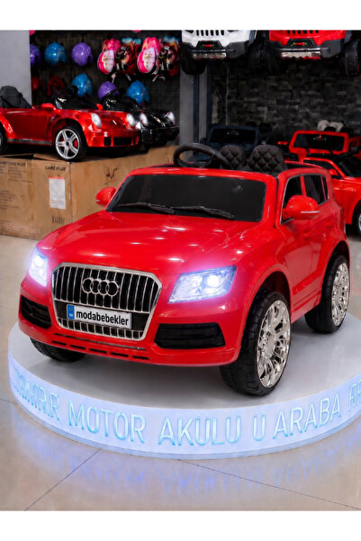 modabebekler Akülü Araba Audi Ebeveyn Uzaktan Kumandalı, 10-11 Yaşa Kadar Kul...