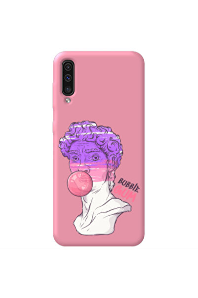 Other Samsung A70 Pin Bubble Pink Colored Silicone TPU Θήκη