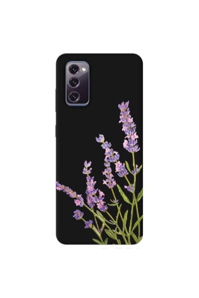 Other Samsung S20 FE Flowers 8 Black Colored Silicone TPU Θήκη