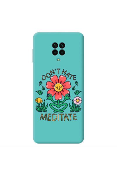 Other Xiaomi Redmi Note 9 Pro Meditate Turquoise Colored Silicone TPU Θήκη