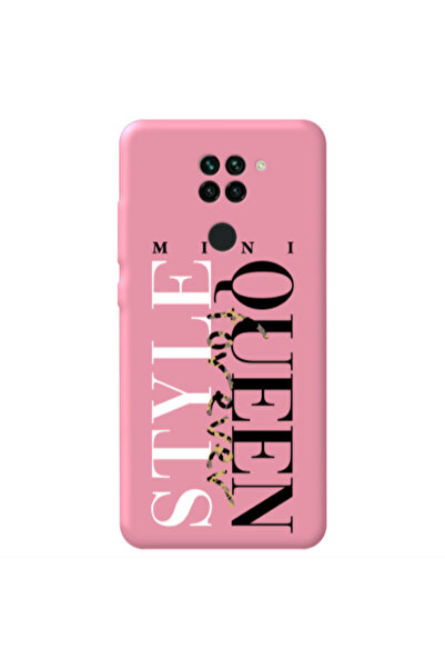 Other Xiaomi Redmi Note 9 Mini Quen Forever Pink Colored Silicone TPU Θήκη