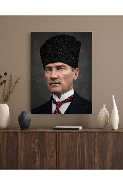 özkacar MUSTAFA KEMAL ATATÜRK BÜYÜK KÜÇÜK Tablo Ev Duvar Salon Ofis Hediyelik...