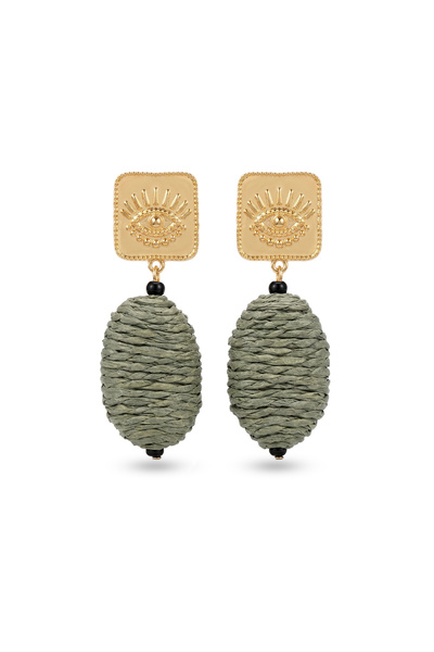 Charmist Terra Straw Earrings