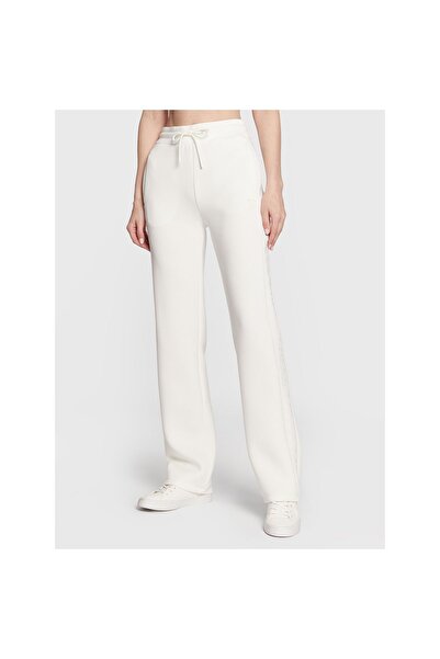 Guess Pantaloni de trening pentru femei V3RB21K7UW2 Crem