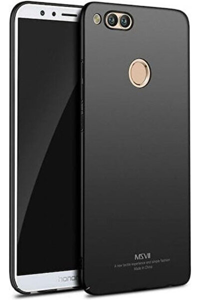 OEM Msvii Απλή Υπέρλεπτη Πλαστική Θήκη Huawei Honor 7X Μαύρο Κωδικός: 01HUA0580