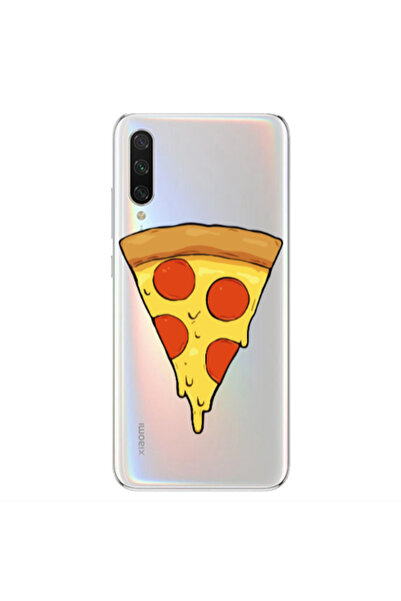Other Xiaomi Mi 9 Lite Pizza Slice Transparent Silicone TPU Θήκη