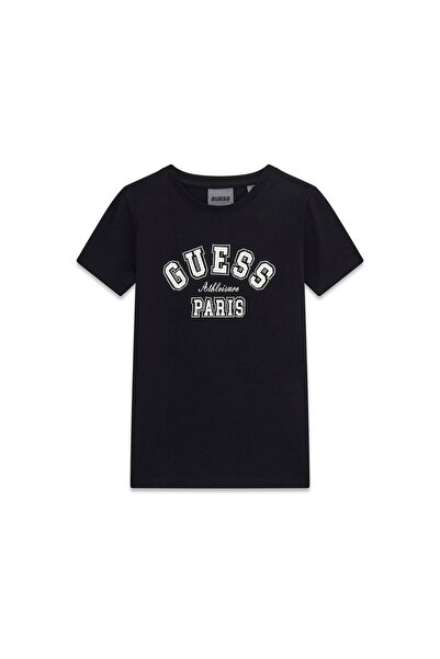 Guess Tricou de fată J6RI41J1314 Negru