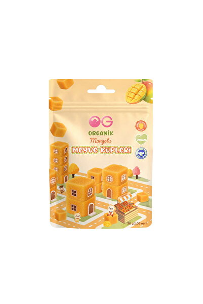 OG natural 5'li Organik Mangolu Meyve Küpleri (5 x 30 Gr)