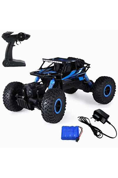 varioshop Mașină RC Off-Road 4x4 Rock Crawler, 27 cm, Albastru, 2.4 GHz