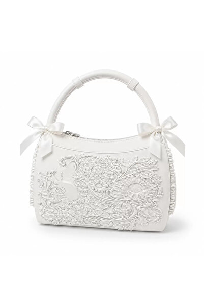 TIGEA Accessories Γυναικεία τσάντα χειρός 3D Production Nordic Model White