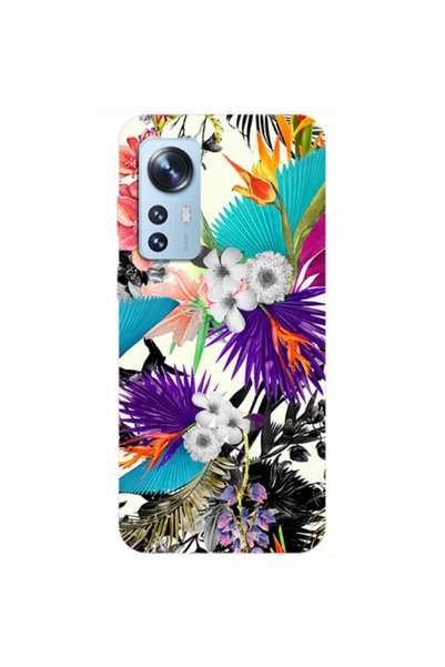 Other Xiaomi Mi 12 Pro Sea flowers Transparent Silicone TPU Θήκη