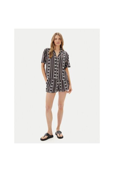 Volcom Cămașă de damă B0412500 Negru