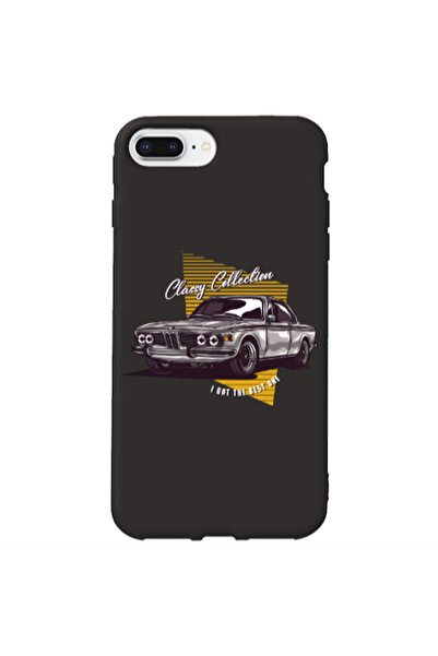 Other Apple iPhone 7 Plus Classy Collection Black Colored Silicone TPU Θήκη