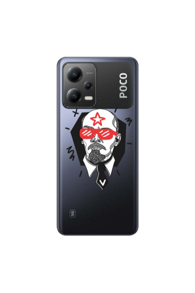 Other Xiaomi Poco X5 Stars and glasses Transparent Silicone TPU Θήκη