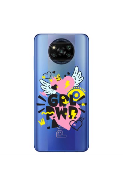 Other Xiaomi Poco X3 /X3 Pro Grl Pwr Transparent Silicone TPU Θήκη