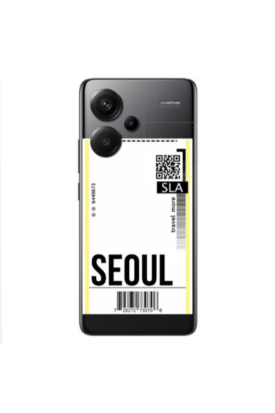 Other Xiaomi Redmi Note 13 Pro+ 5G Seoul Travel More Transparent Silicone TPU...