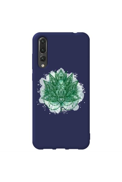 Other Huawei P20 Pro Witch leaf Dark blue Colored Silicone TPU Θήκη