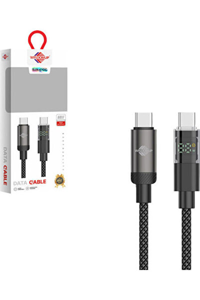 OEM Καλώδιο USB 2.0 Πλεγμένο για Φόρτιση και Δεδομένα, USB-C Αρσενικό - USB-C...
