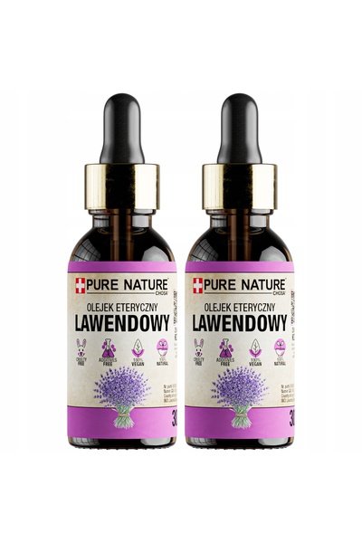 CHOSA Ulei Esential De Lavanda, 2x 30ml, 100% Pur Fara Aditivi Pentru Somn Li...
