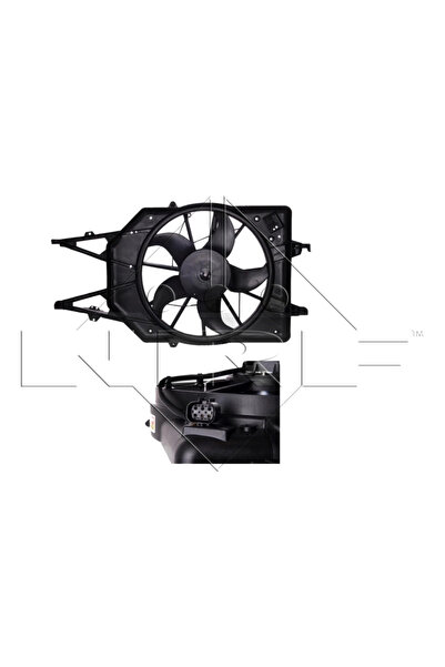 NRF Ventilator Radiator FORD FOCUS 1