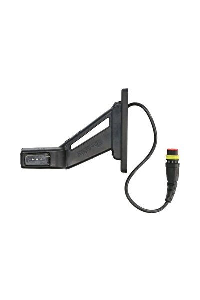Feber Lampa Gabarit Dreapta Alb/Portocaliu/Rosu Led Inaltime 142mm Latime 54m...