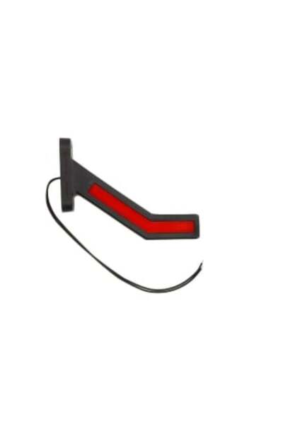 WAS Lampa Gabarit Stanga Alb/Rosu Led Suprafata Lungime Cablu 240mm pe Brat L...