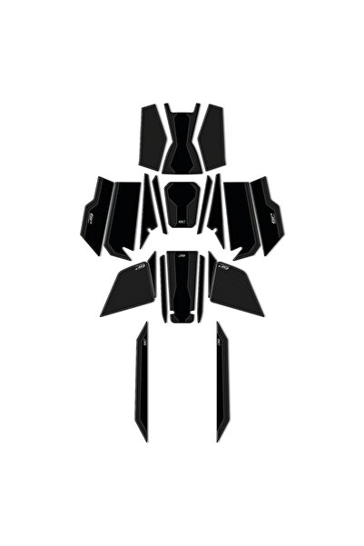 GP KOMPOZİT Honda ADV 350 2023-2026 Uyumlu Yeni Seri Full Pad Seti Karbon