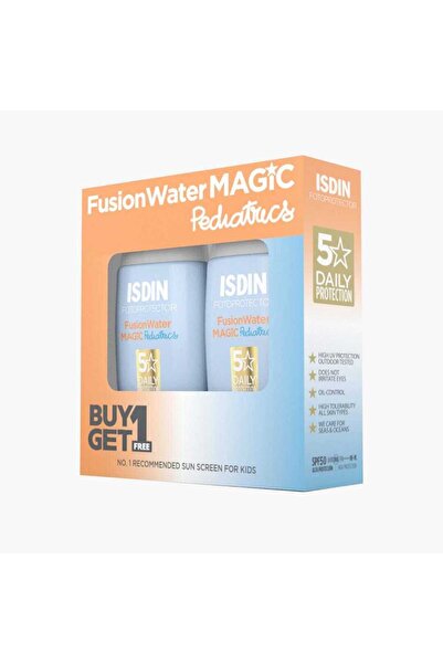 ISDIN Fotoprotector Fusion Water MAGIC Pediatrics Promo (1+1) - 50 ml x 2
