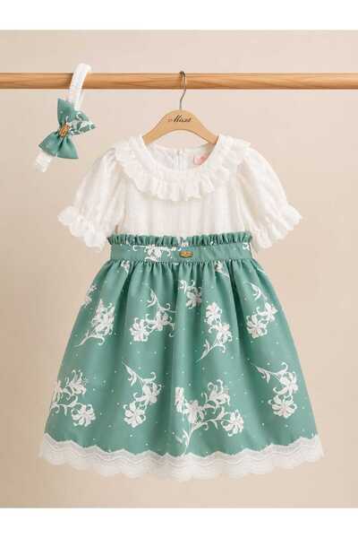 MİNİSHOOW Buckle Girl's Dress
