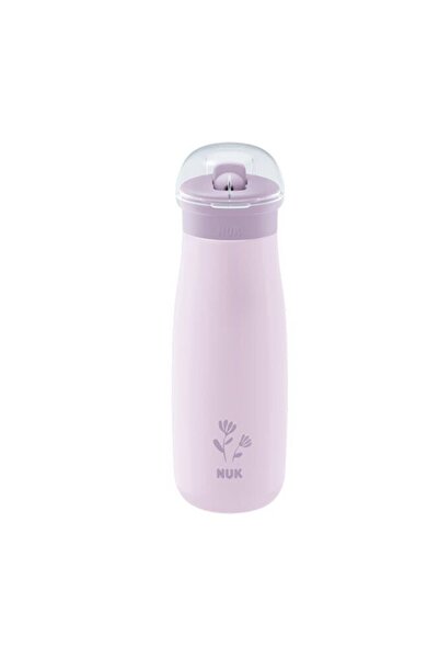 Nuk Μπιμπερό Mini-Me Sip Ανοξείδωτο Ατσάλι 9+ Μηνών 500ml Ροζ