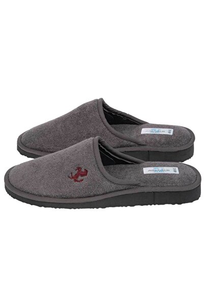 Amaryllis Slippers Ανδρική βαμβακερή πετσετέ παντόφλα με σχέδιο ελέφαντα, Ελλ...