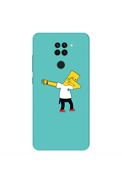 Other Xiaomi Redmi Note 9 Simpsons2 Turquoise Colored Silicone TPU Θήκη