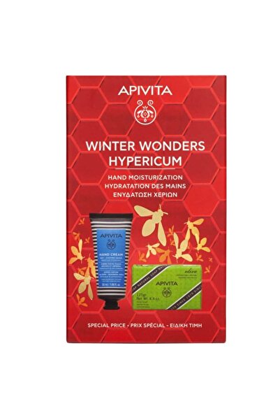 Apivita | Promo Winter Wonders Hypericum Κρέμα Χεριών για Ξηρά &amp; Σκασμένα...