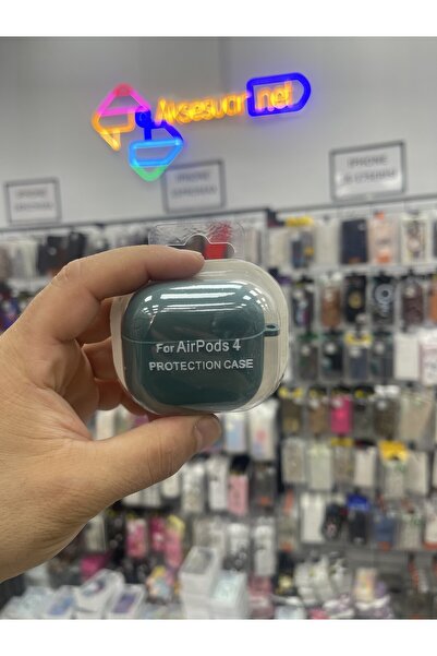 eaksesuarnet غطاء سيليكون متوافق مع Airpods الجيل الرابع، مصنوع من السيليكون ...