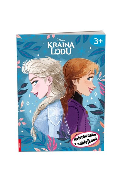 AMEET Carte de colorat Disney Frozen, cu autocolante, produs licentiat, multi...