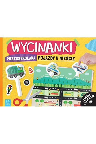 AKSJOMAT Wycinanki przedszkolaka. Pojazdy w miescie, Aksjomat, Carte de activ...