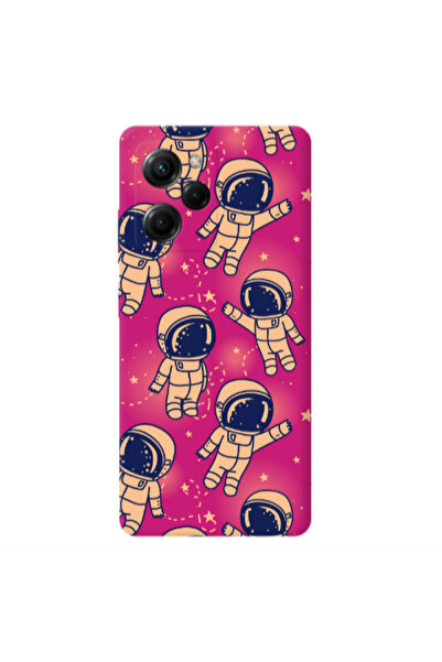 Other Xiaomi Poco X5 Pro Smoll astronauts Transparent Silicone TPU Θήκη