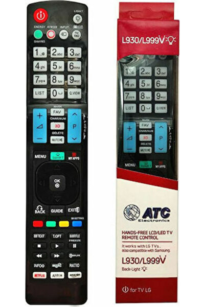 ATC Compatible Remote Control L930/L999 for Τηλεοράσεις LG