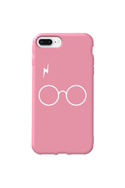 Other Apple iPhone 7 Plus glasses Pink Colored Silicone TPU Θήκη