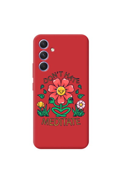 Other Samsung A26 Meditate Red Colored Silicone TPU Θήκη