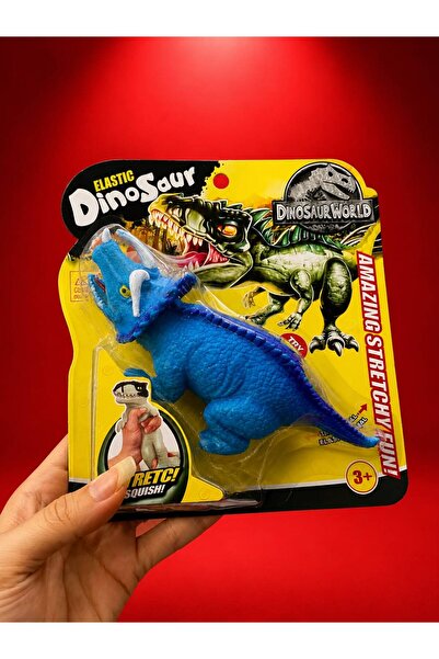 Dinosaur elastic boyunun 2-3 katı esneyen dinazorlar 18 cm