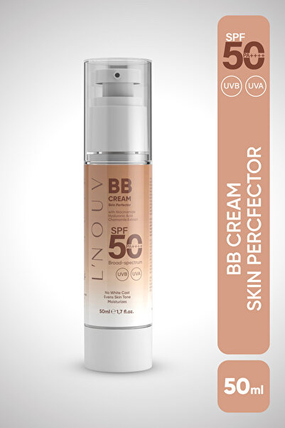 L'NOUV Bb Skin Perfector Spf 50+ Sunscreen |   High Coverage, Moisturizing, T...