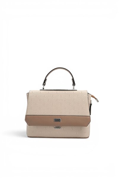 Silver Polo Beige - Latte Fashion Women's Crossbody Bag Sp838