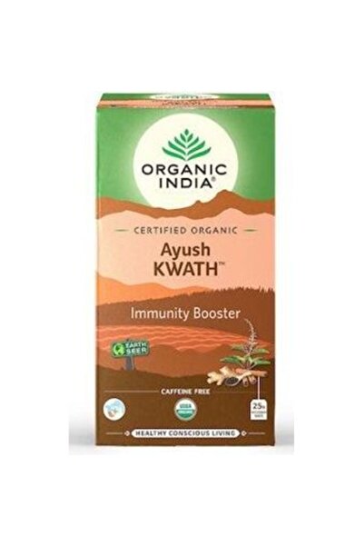 Organic India Τσάι 25 φακελάκια με γεύση Ayush Kwath