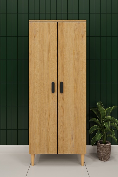 asratrend Modern 2 Kapaklı Çok Amaçlı Mutfak Banyo Dolabı %100 MDF Erzak Kile...