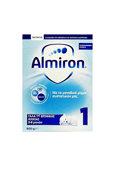 NUTRİCİA | Almiron 1 | Γάλα 1ης Βρεφικής Ηλικίας 0-6 Μηνών | 600g