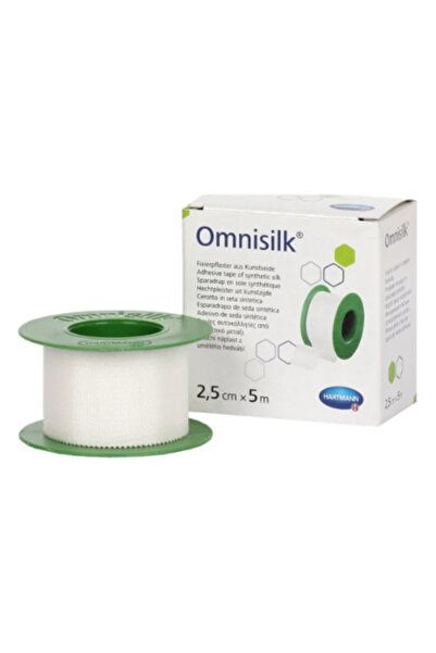 Hartmann Omnisilk ταινίες στερέωσης από λευκό συνθετικό μετάξι 2,5εκ.x5μ. 1 τ...