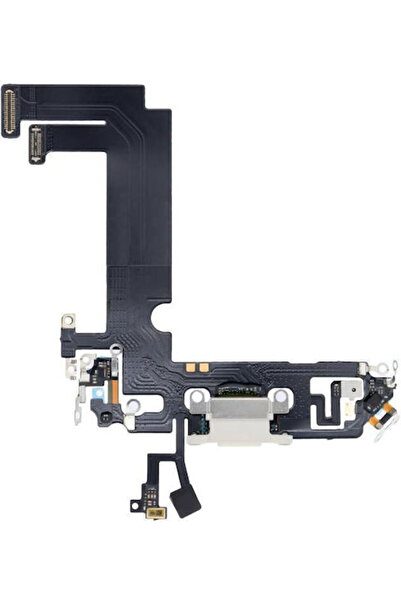 OEM Apple Iphone 13 Mini Καλώδιο Flex Θύρας Φόρτισης Starlight Λευκό