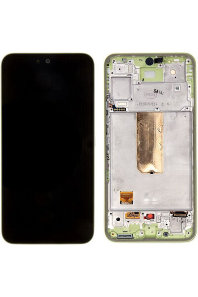 Samsung Οθόνη με μηχανισμό αφής και πλαίσιο για A54 5G (Awesome Lime) Κωδικός...