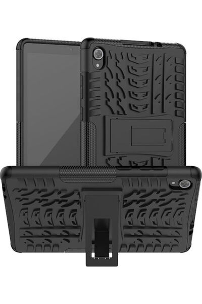 Other Sonique Defender Ανθεκτική Μαύρη Θήκη Πλάτης (Lenovo Tab M8 HD 8.0)